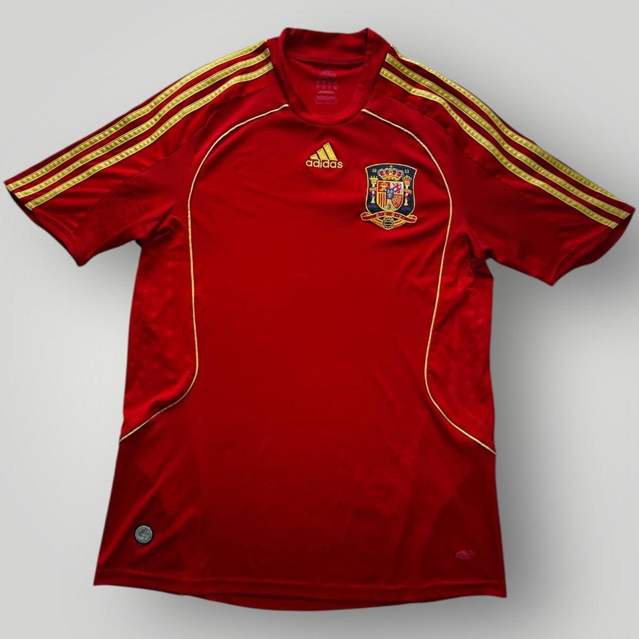 Spain 2008 home football Jersey