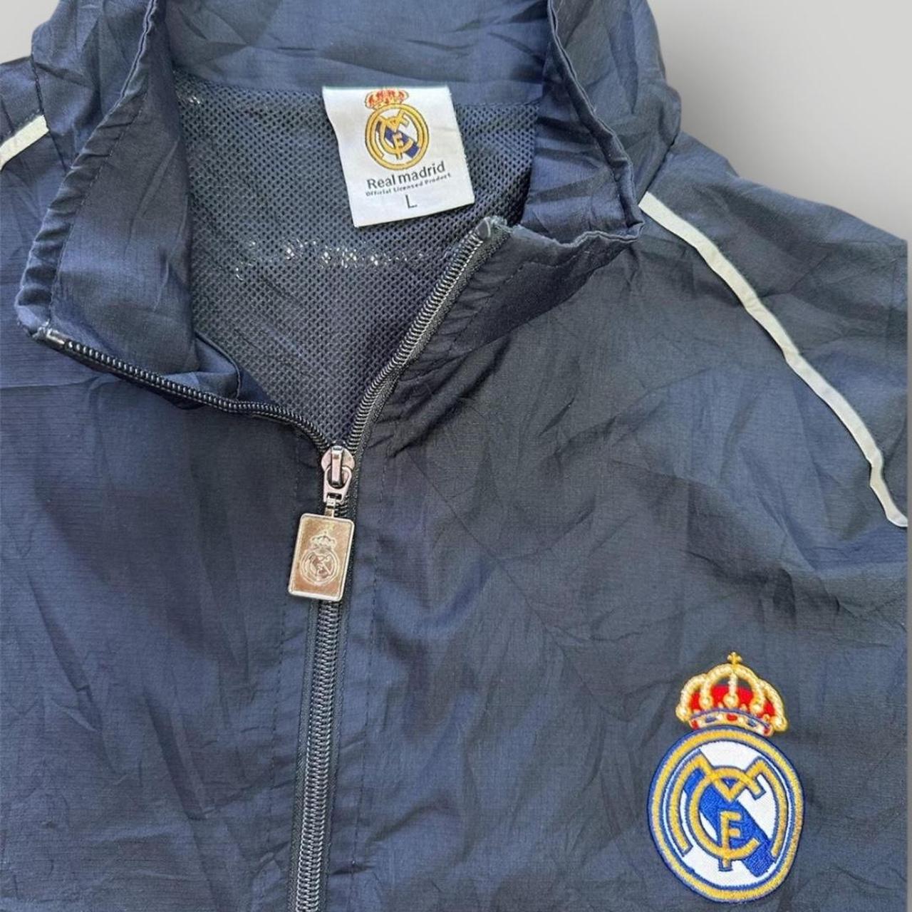 Real Madrid Men's Navy Jacket