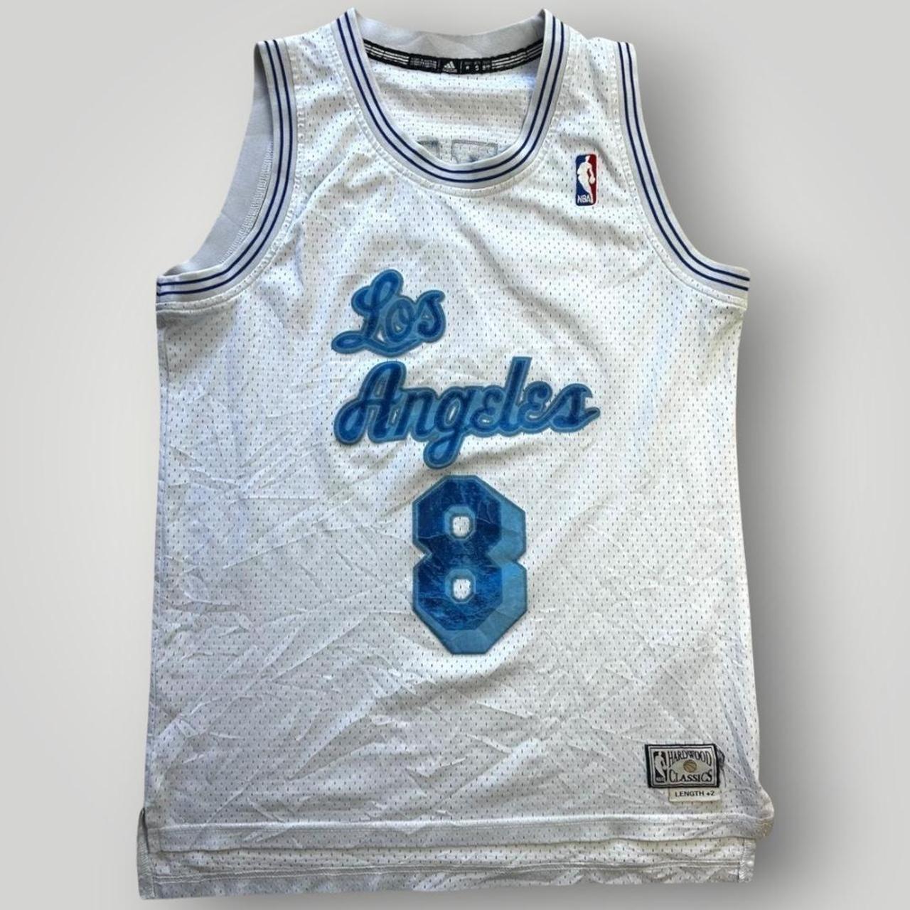 NBA Men's Blue and White T-shirt