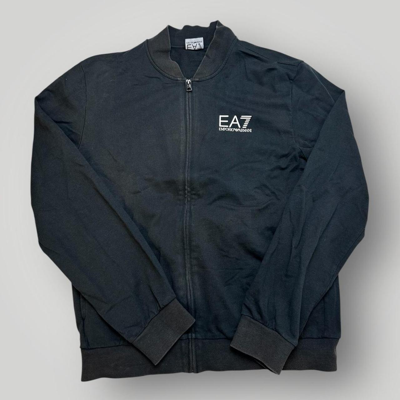 EA7 Black Zipper
