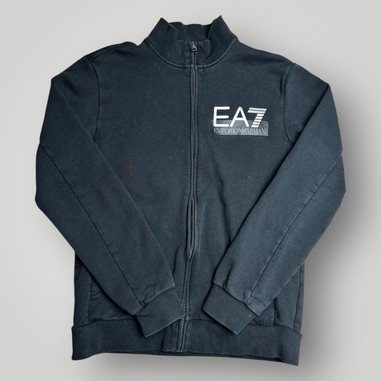 EA7 Black Zipper
