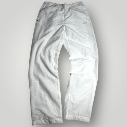 White Adidas Trackpants 2007