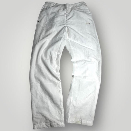 White Adidas Trackpants 2007