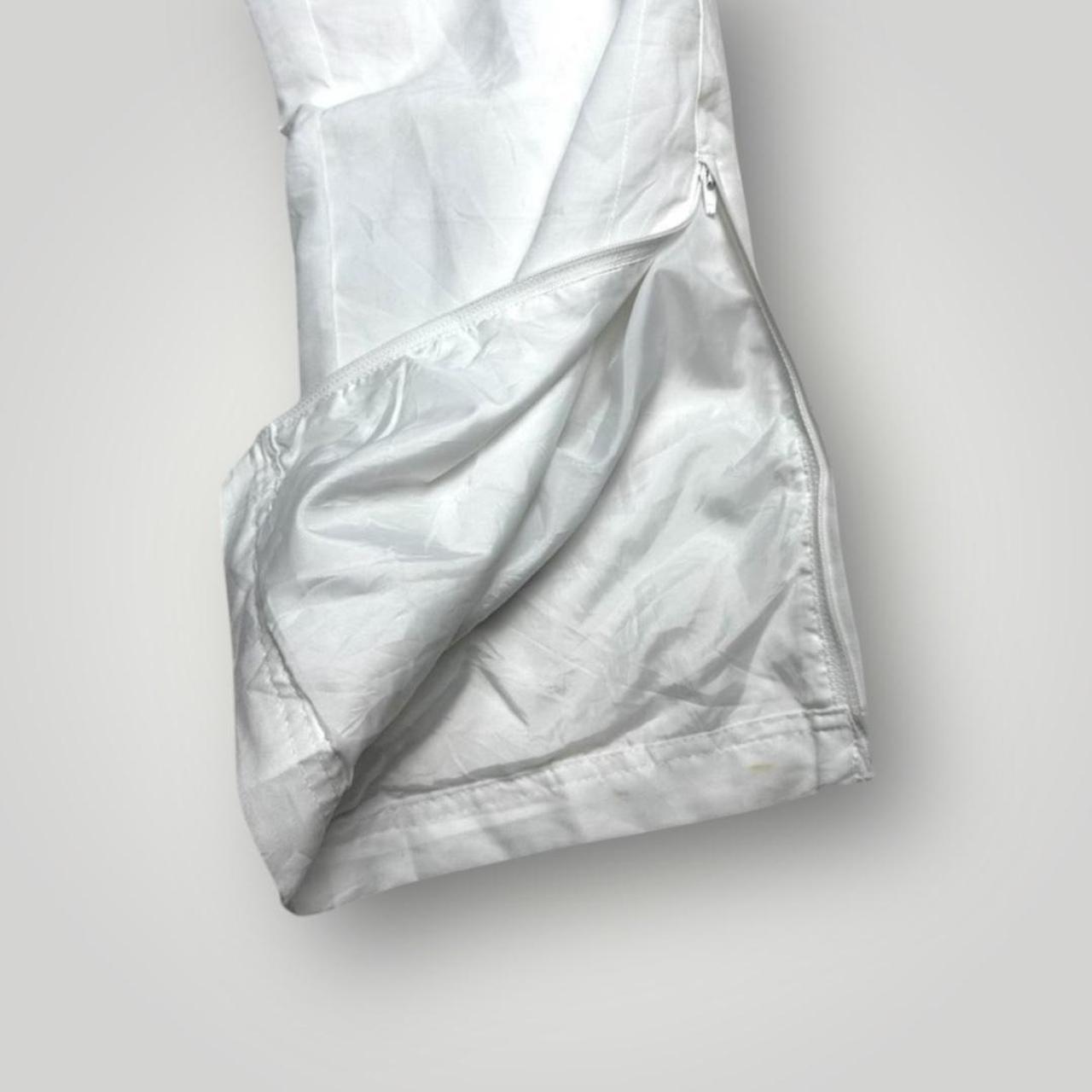 White Adidas Trackpants 2007