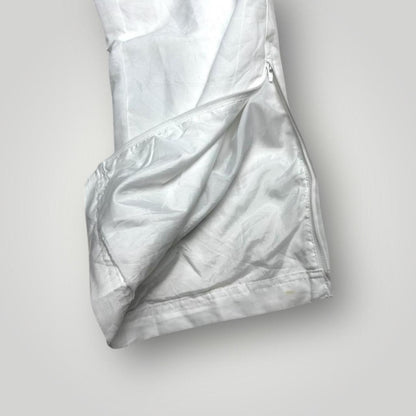 White Adidas Trackpants 2007