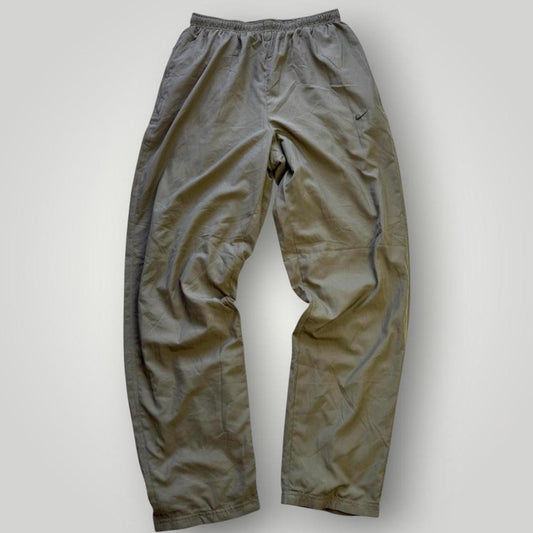 Nike Men's Green and Khaki Trackpants