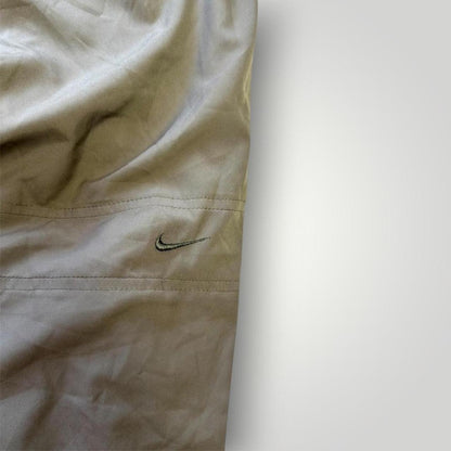 Nike Men's Green and Khaki Trackpants